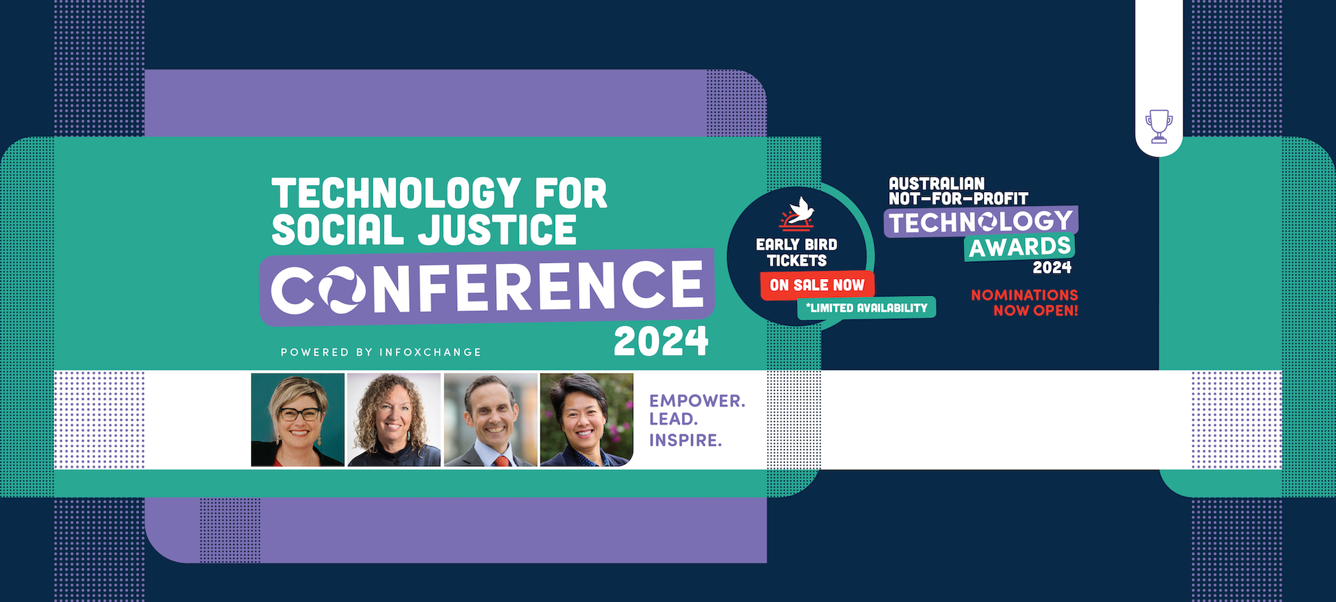 Early Bird Tickets On Sale Now For The Technology For Social Justice   Tsjc2024 Webhero Earlybird 1920x865px V1 